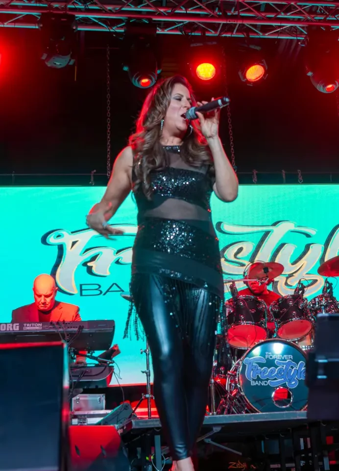 lead female vocalist forever freestyle band